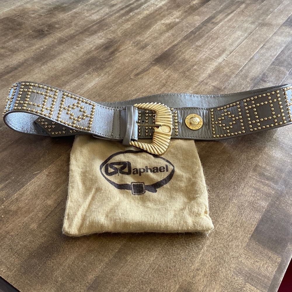 Vintage Italian designer  belt Raphael